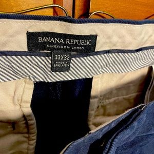 Men’s Banana Republic Emerson Chino, size 32x32